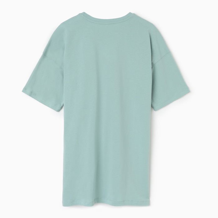 Платье домашнее женское, цвет мятный, размер 44 (S)