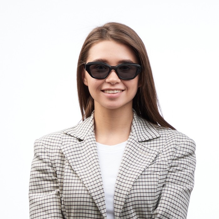 Очки солнцезащитные Очки солнцезащитные "OneSun", uv 400, дужка 14.5 см, ширина 14.5 см, линза 3.6 х 5.2 см