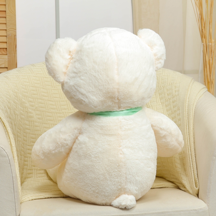 Мягкая игрушка «Мишка», с бантом, 80 см, цвет белый Мягкая игрушка «Мишка», с бантом, 80 см, цвет белый