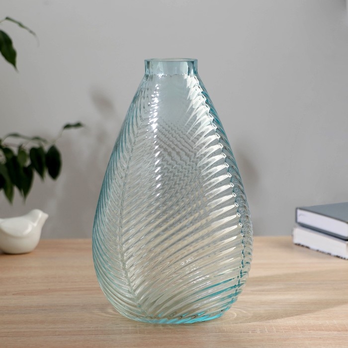 Ваза  Ваза "Киркинес" бирюза Матильда d-5,5см 26,5х16см