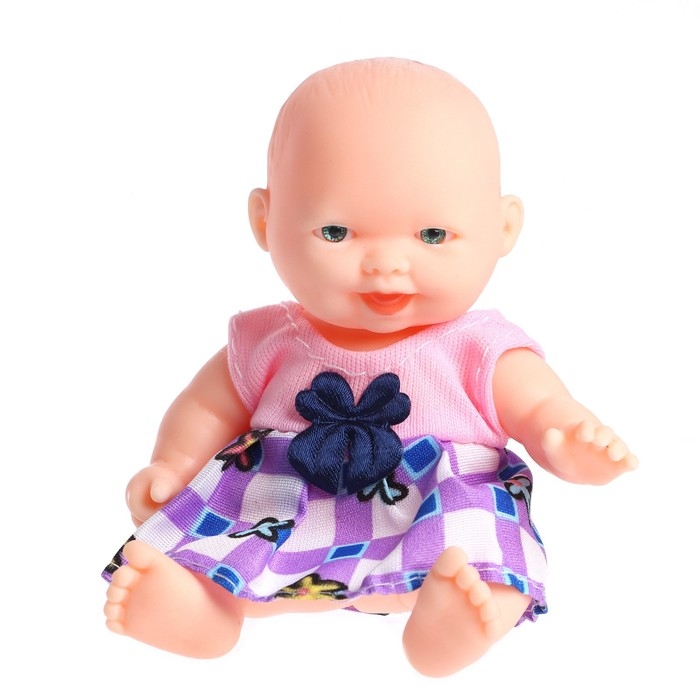 Пупс «Кариночка» в платье, цвета МИКС Пупс «Кариночка» в платье, цвета МИКС