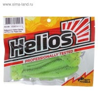 Виброхвост Helios Catcher Pepper Lime, 9 см, 5 шт. (HS-2-009)