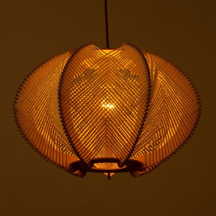 Светильник "Ваби-саби" Е27 15Вт 40х40х30-130 см