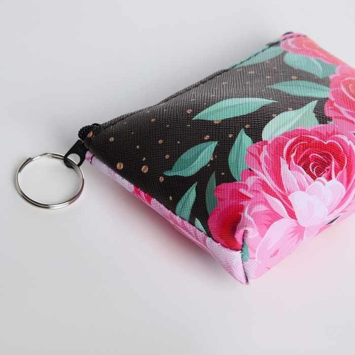 Кошелёк женский на молнии, цвет МИКС