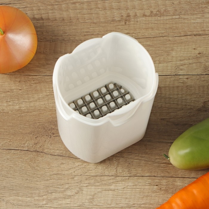 Овощерезка, 10×8×13,5 см, цвет белый Овощерезка, 10×8×13,5 см, цвет белый