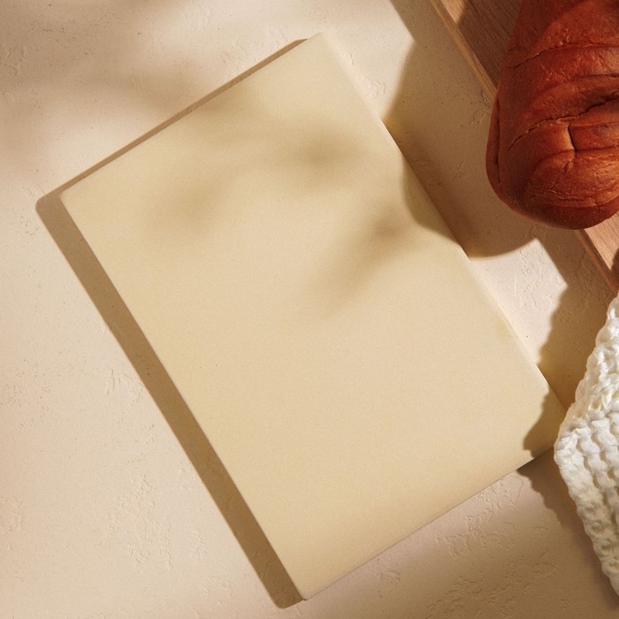 Пекарский камень SL Home «Вомеро», 30×20 см, толщина 1,5 см, цвет бежевый Пекарский камень SL Home «Вомеро», 30×20 см, толщина 1,5 см, цвет бежевый