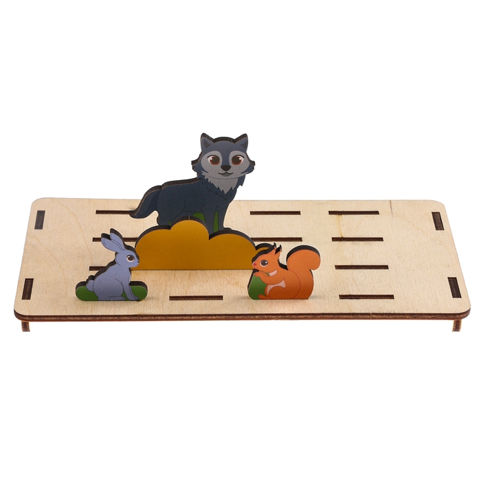 Головоломка. Повтори по образцу «Лес» Головоломка. Повтори по образцу «Лес»