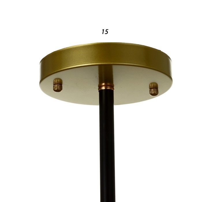 Люстра 2427/6 E27 40Вт черно-бронзовый 61х61х25,5 см BayerLux