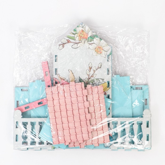 Чайный домик «Пасха», 20 х 20 х 8,6 см. Чайный домик «Пасха», 20 х 20 х 8,6 см.