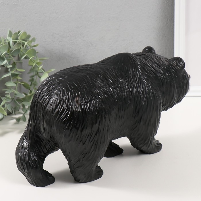 Копилка Копилка "Медведь Черный" 18,5 х 14 х 36 см