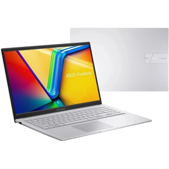 Ноутбук Asus VivoBook X1504ZA, 15.6 Ноутбук Asus VivoBook X1504ZA, 15.6", i3 1215U, 8Гб, SSD 512 Гб, UHD, noOS, серебристый