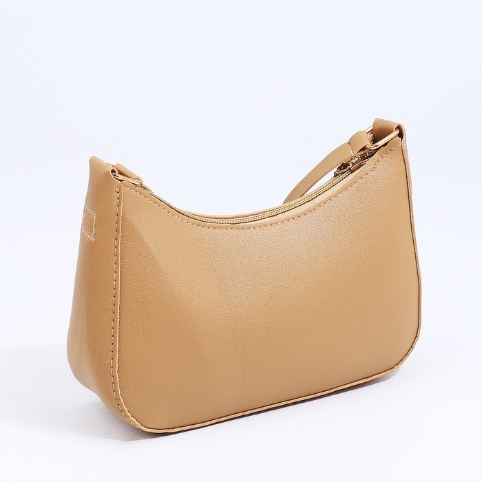 Сумка женская на молнии, цвет бежевый Сумка женская на молнии, цвет бежевый