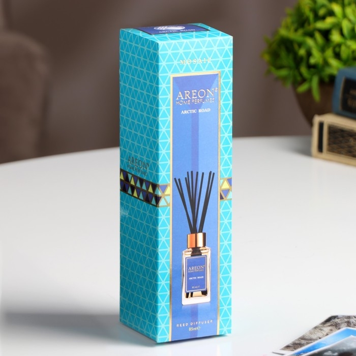 Диффузор ароматический Areon Sticks Premium Mosaik, ледяная свежесть 85 мл Диффузор ароматический Areon Sticks Premium Mosaik, ледяная свежесть 85 мл