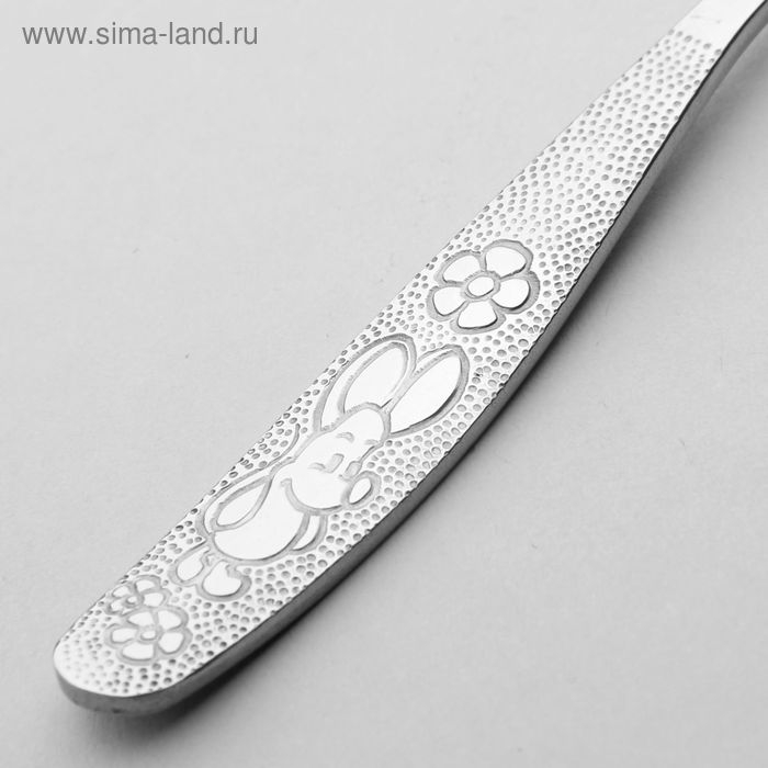 Ложка чайная «Непоседа», толщина 2 мм, цвет серебряный Ложка чайная «Непоседа», толщина 2 мм, цвет серебряный