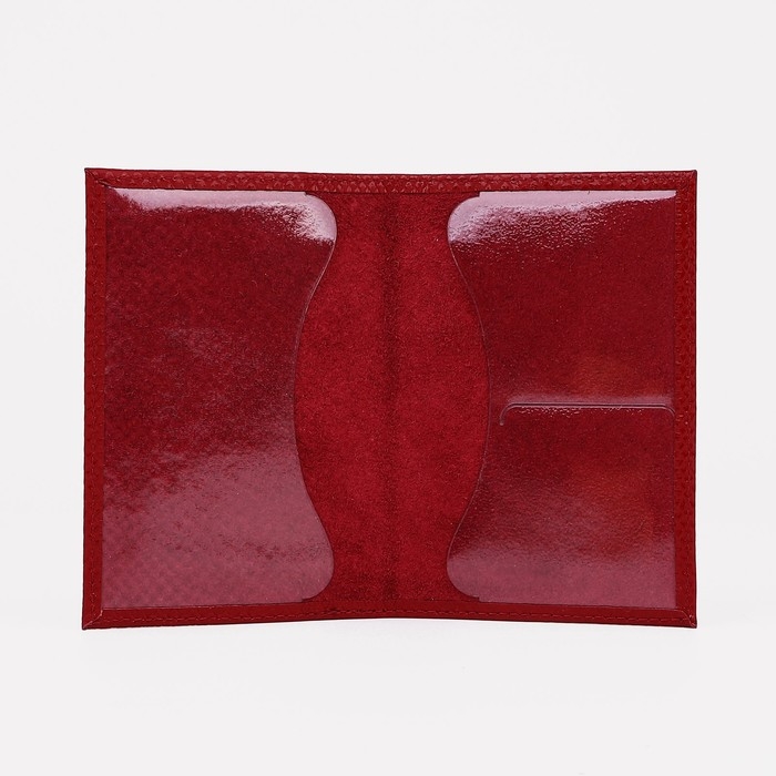 Обложка для паспорта, цвет красный Обложка для паспорта, цвет красный