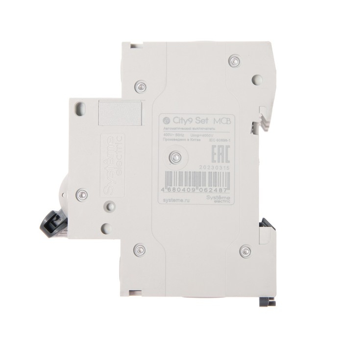 Автоматический выключатель SE City9 Set, С, 40 А, 3P, 4.5 kA, 400 В Автоматический выключатель SE City9 Set, С, 40 А, 3P, 4.5 kA, 400 В