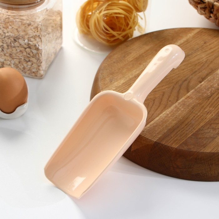 Совок для сыпучих продуктов, 250 мл, цвет МИКС Совок для сыпучих продуктов, 250 мл, цвет МИКС