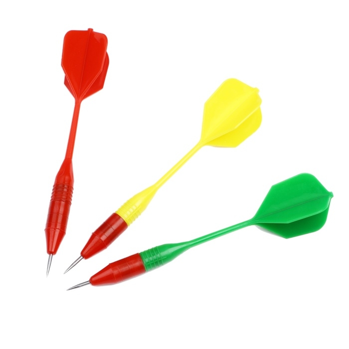 Дротик для дартса, 14.2 х 3.2 см, набор 3 шт в блистере Дротик для дартса, 14.2 х 3.2 см, набор 3 шт в блистере