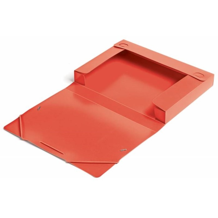 Папка-короб на резинке А4, 700 мкм, корешок 40 мм, Calligrata, пластик, красная, до 300 листов Папка-короб на резинке А4, 700 мкм, корешок 40 мм, Calligrata, пластик, красная, до 300 листов