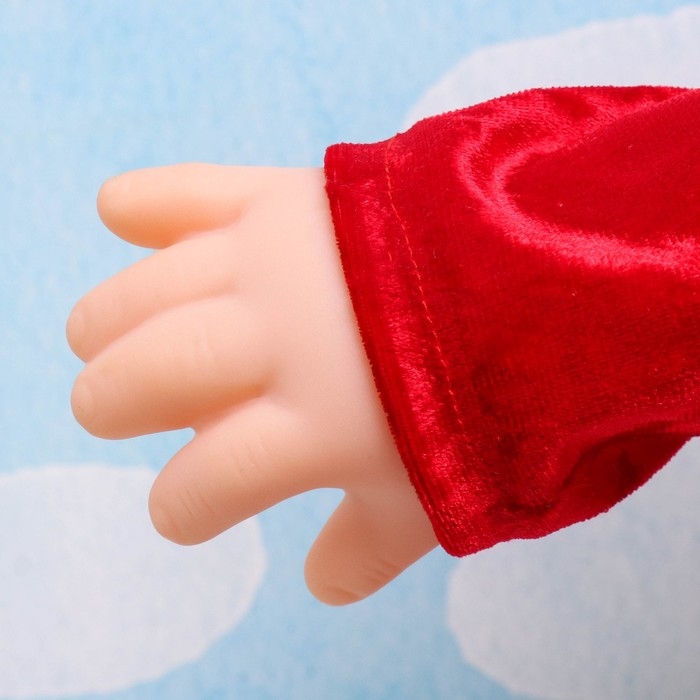 Кукла мягкая Кукла мягкая "Вилетта с цветными волосами" для девочек, резина, текстиль, 70 см, микс