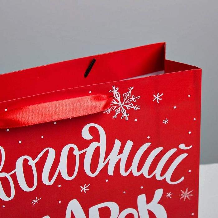 Пакет «Новогодний подарок», ML 23 х 27 х 11,5 см, Новый год