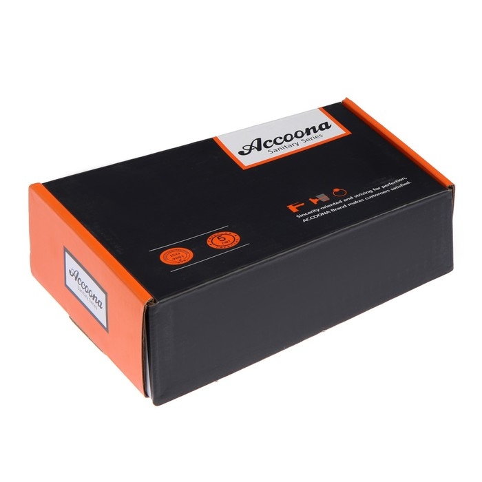 Смеситель для раковины Accoona A9024, однорычажный, длина излива 121 мм, хром Смеситель для раковины Accoona A9024, однорычажный, длина излива 121 мм, хром