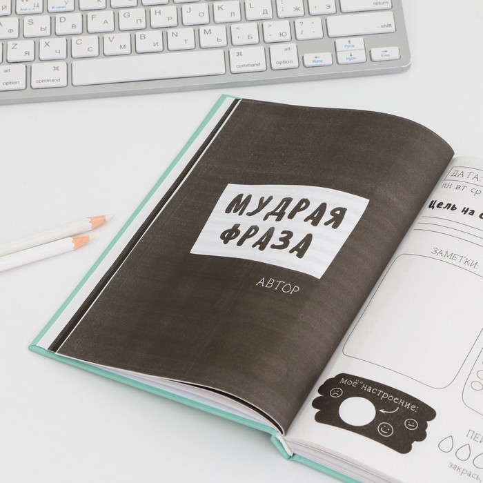 Творческий ежедневник А5, 120 л  Творческий ежедневник А5, 120 л "Панда"