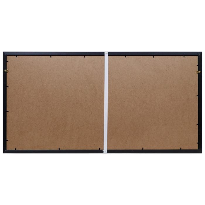 Картина "Лебеди в тропиках" 60х100(65х105) см