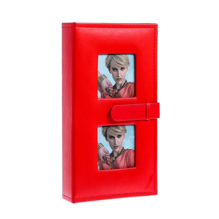 Фотоальбом на 300 фото 10х15 см Фотоальбом на 300 фото 10х15 см "Красный" кожзам 33х19х6 см