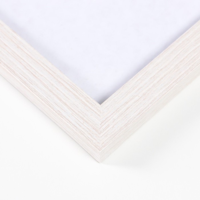 Фоторамка МДФ 21х30 см. №6, МИКС, Молочный дуб (пластиковый экран) Фоторамка МДФ 21х30 см. №6, МИКС, Молочный дуб (пластиковый экран)