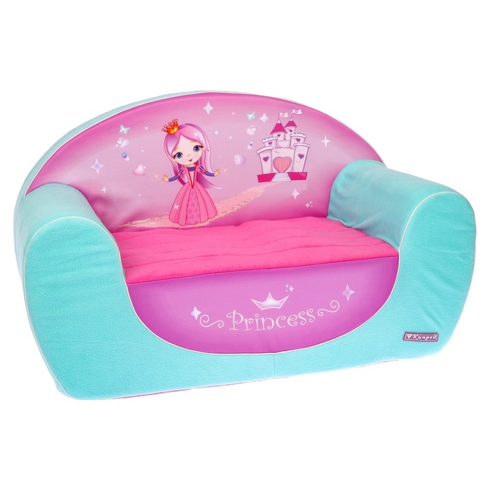 Мягкая игрушка «Диванчик Принцесса», цвета МИКС Мягкая игрушка «Диванчик Принцесса», цвета МИКС
