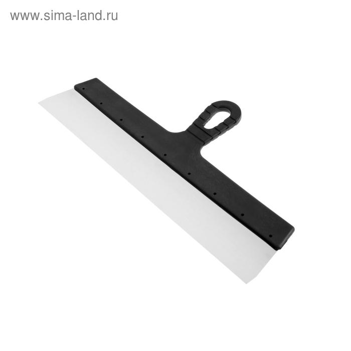 Шпатель фасадный ЛОМ, 450 мм, нержавеющая сталь, пластиковая рукоятка Шпатель фасадный ЛОМ, 450 мм, нержавеющая сталь, пластиковая рукоятка