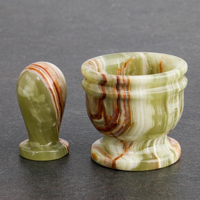 Набор ступка с пестиком, 6,3 см, оникс, МИКС Набор ступка с пестиком, 6,3 см, оникс, МИКС