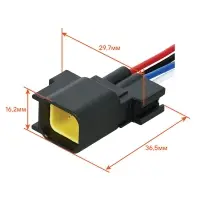 Разъём 4 pin с проводами для датчика кислорода Mitsubishi Lancer, Outlander, ASX