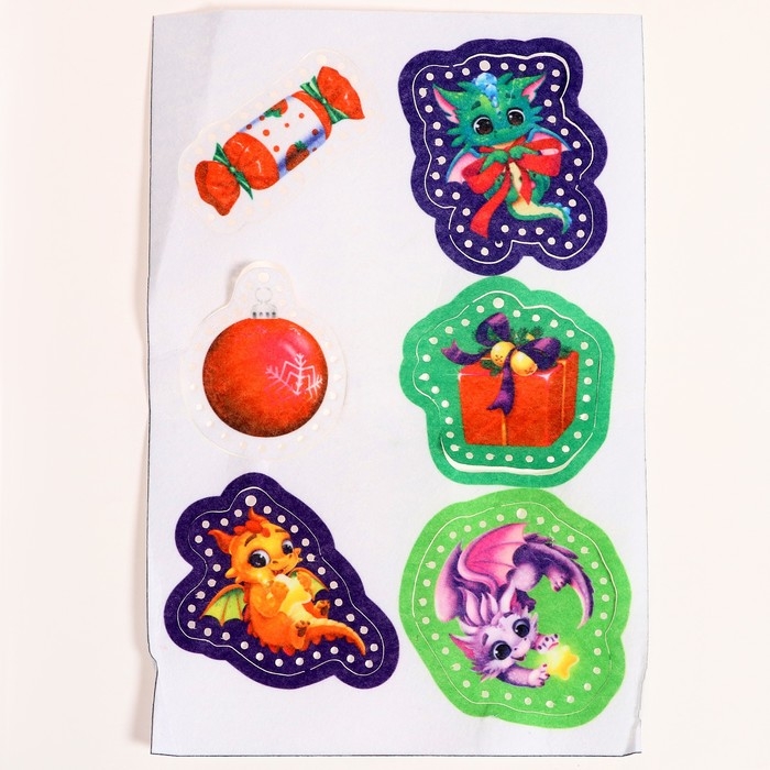 Набор для шитья. Игрушки из фетра своими руками на новый год «Драконы», новогодний набор для творчества Набор для шитья. Игрушки из фетра своими руками на новый год «Драконы», новогодний набор для творчества