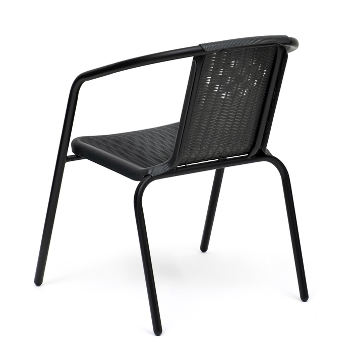 Набор садовой мебели: 2 стула 53 х 61 х 73 см, каркас 24 х 0.8 мм, до 100 кг, серый Набор садовой мебели: 2 стула 53 х 61 х 73 см, каркас 24 х 0.8 мм, до 100 кг, серый