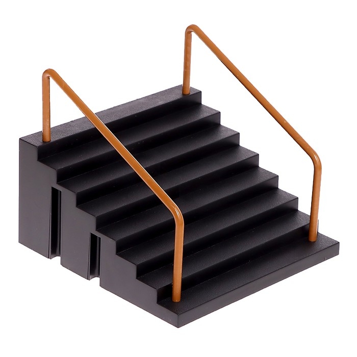 Набор скейт-парк «Прыжок на перила», фингерборд, лесенки с перилами