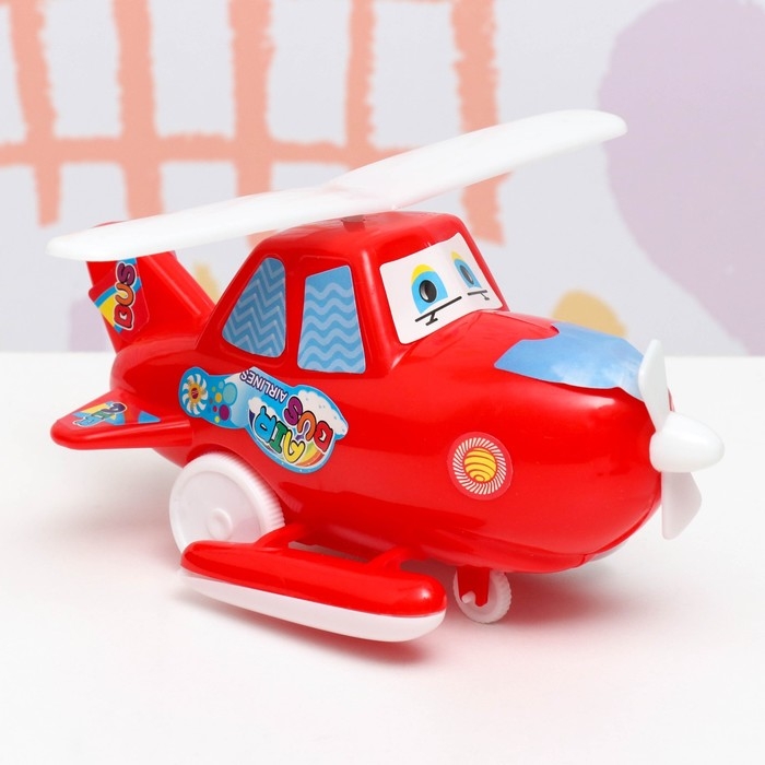 Игрушка детская  Игрушка детская "Вертолет", пластик, 16 х 9 х 7 см, микс