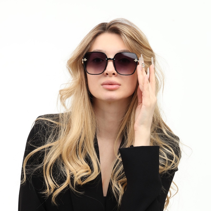 Очки солнцезащитные OneSun, uv 400, дужка 13.5 см, ширина 13.7 см, линза 5.5 х 6 см Очки солнцезащитные OneSun, uv 400, дужка 13.5 см, ширина 13.7 см, линза 5.5 х 6 см