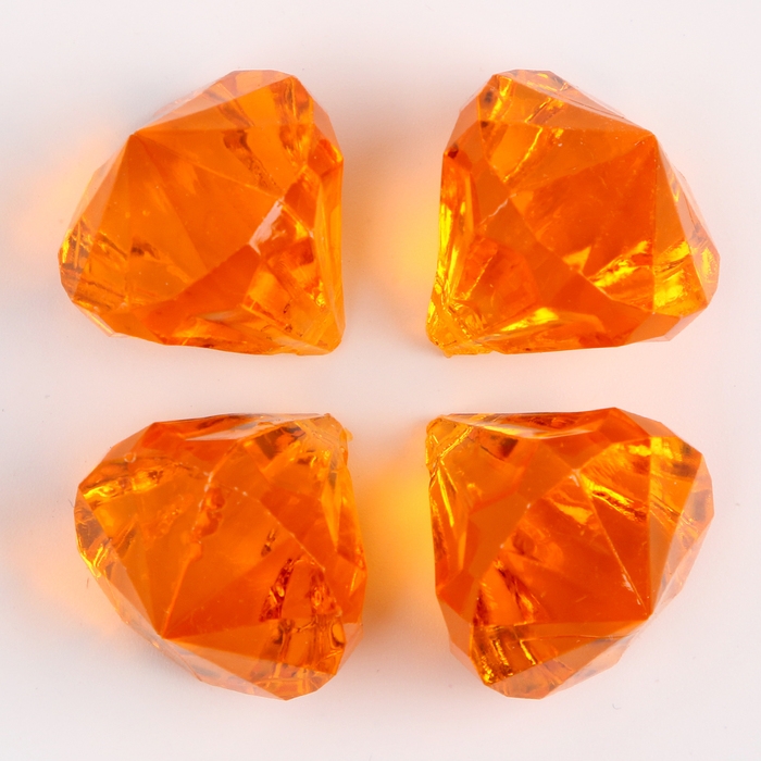 Кристаллы пластиковые декоративные, набор 25 шт., размер 1 шт. — 3 × 2,2 см, цвет МИКС Кристаллы пластиковые декоративные, набор 25 шт., размер 1 шт. — 3 × 2,2 см, цвет МИКС