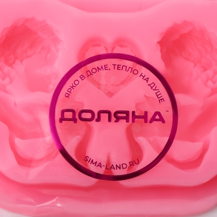 Молд Доляна «Ангелы», силикон, 16×5,5×1 см, цвет МИКС Молд Доляна «Ангелы», силикон, 16×5,5×1 см, цвет МИКС