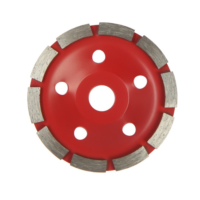 Чашка алмазная зачистная ЛОМ, однорядная, 125 мм Чашка алмазная зачистная ЛОМ, однорядная, 125 мм