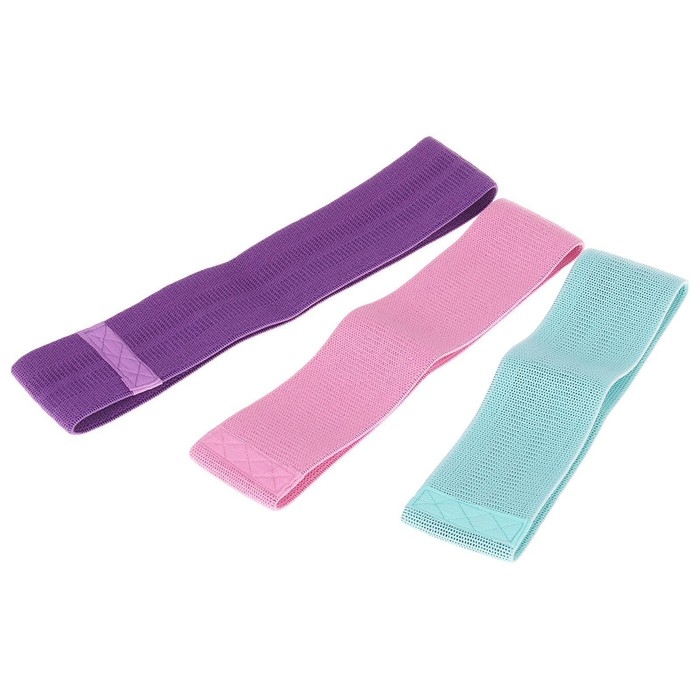 Набор фитнес-резинок ONLITOP: light, medium, heavy Набор фитнес-резинок ONLITOP: light, medium, heavy