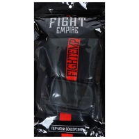 Перчатки боксёрские FIGHT EMPIRE, чёрно-красные, размер 14 oz