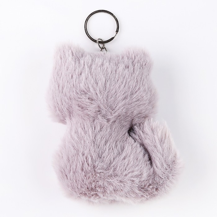 Мягкая игрушка &laquo;Кошечка Love&raquo;, на брелоке, 12 см, цвета МИКС