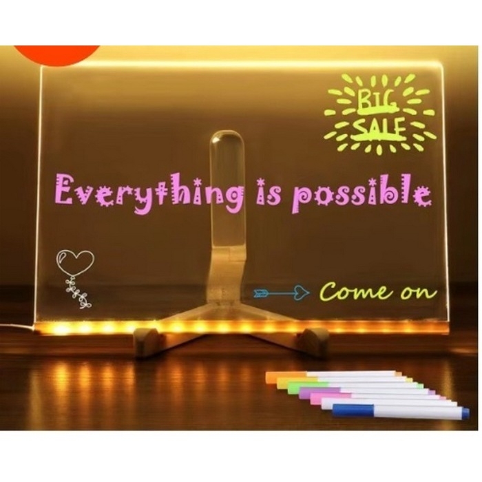 Ночник для рисования с маркером, 20 × 20 см Ночник для рисования с маркером, 20 × 20 см