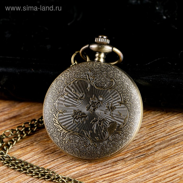 Карманные кварцевые часы «Звёзды по кругу», на цепочке 80 см Карманные кварцевые часы «Звёзды по кругу», на цепочке 80 см