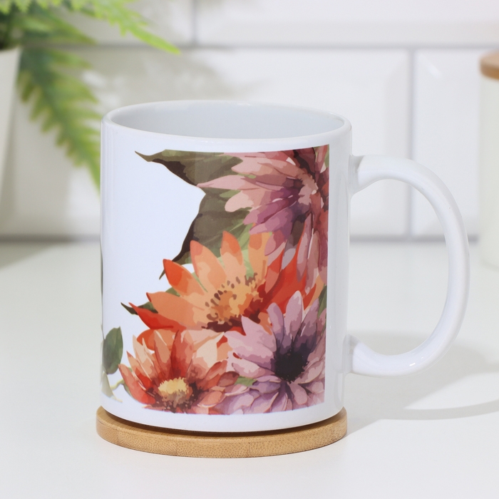 Кружка сублимация Кружка сублимация "Яна" 320 мл, с нанесением