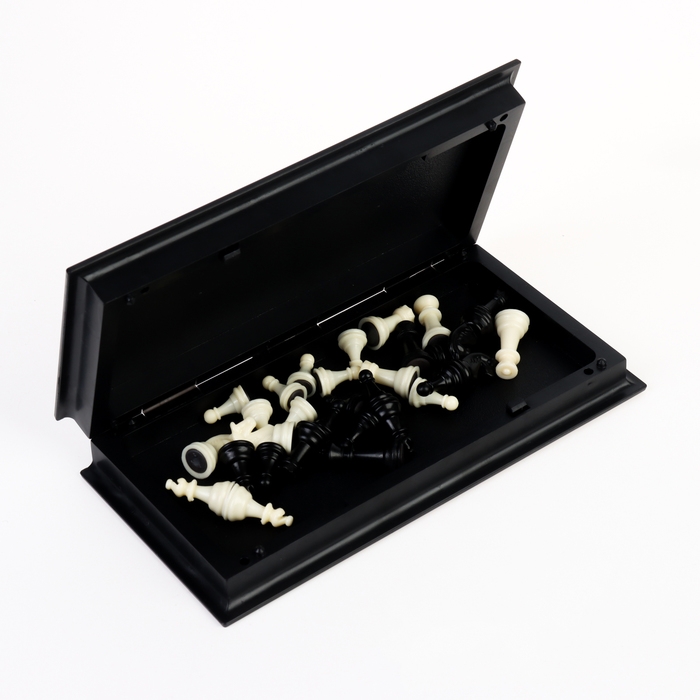 Шахматы настольные  Шахматы настольные "Ламберт", магнитные, 19 х 19 см