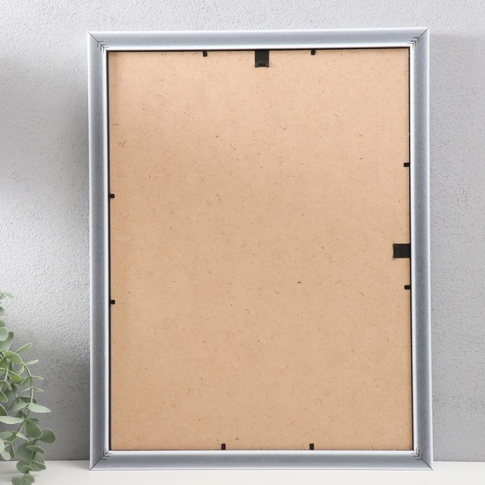 Фоторамка пластик Фоторамка пластик "МИРАМ" 30х40 см, (пластиковый экран), белый